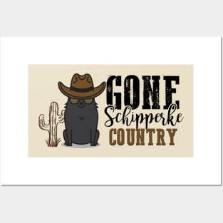 Gone Schipperke Country Posters and Art